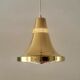 Vintage brass hanging lamp by Hans Agne Jakobsson model T 598