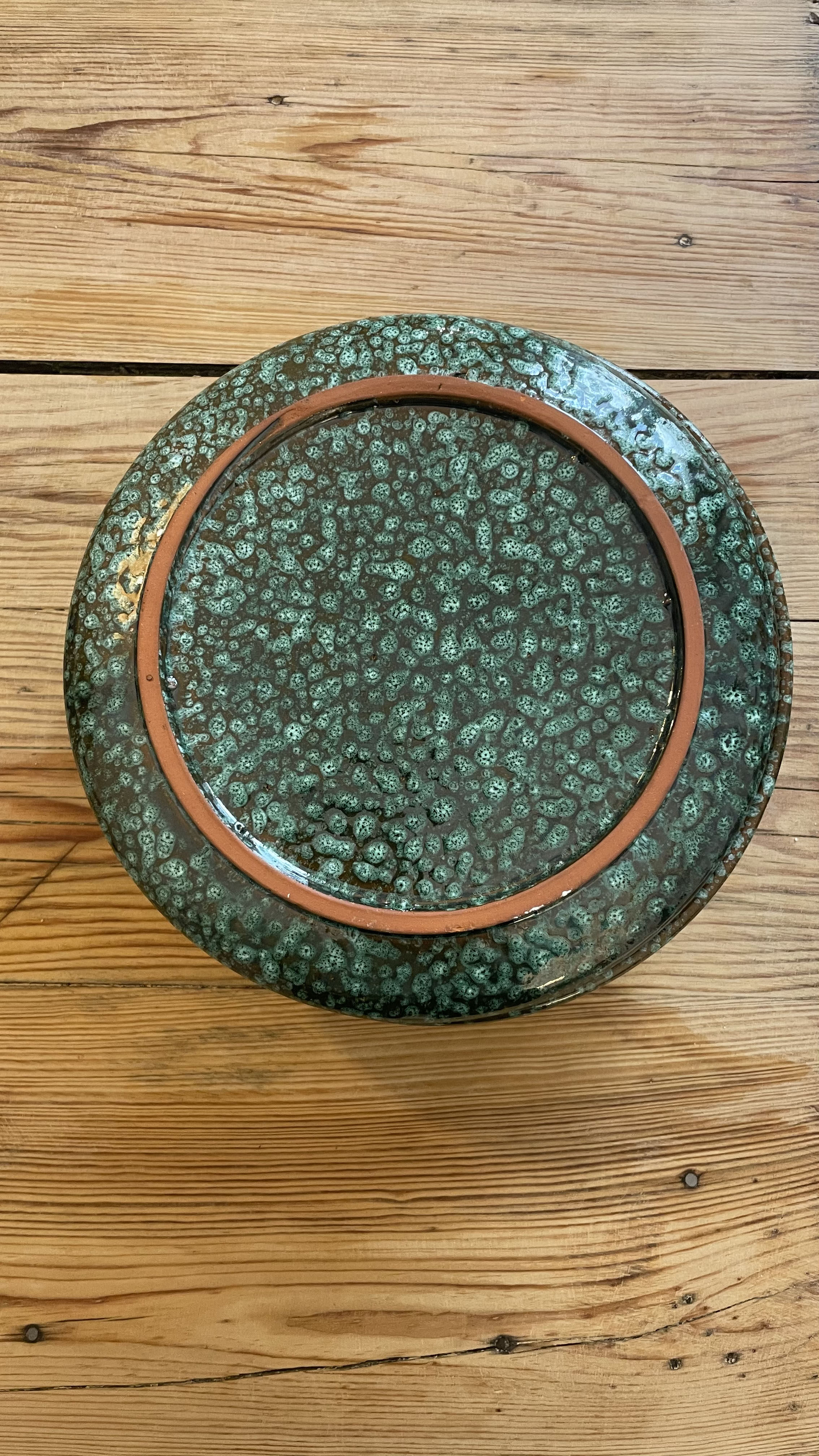 6 ceramic dessert plates