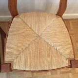Set of 2 Baumann straw chairs