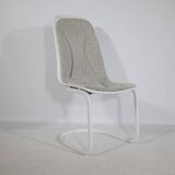 Cidue Cantilever Wire Chairs, Set of 6, 1970s
