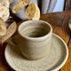 Niderviller stoneware coffee cups