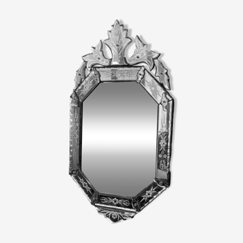 Octagonal Venetian mirror