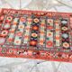 Vintage silk and cotton rug - 142 x 84cm