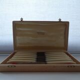 12 vintage Apollonox knob knobs bakelite handles in case