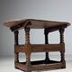 English monk chair table oak 18th century