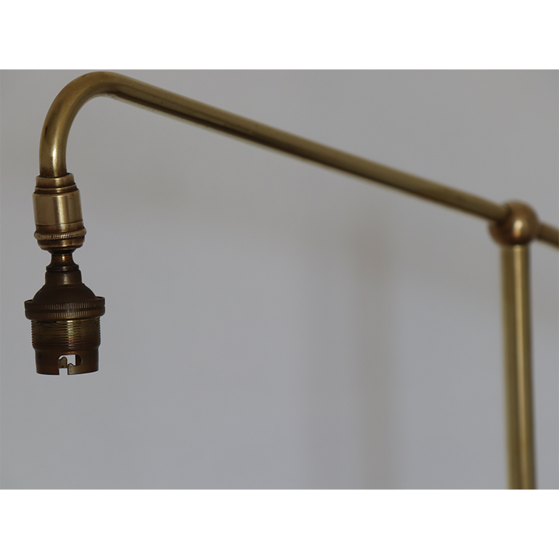 Vintage brass lamp 1950
