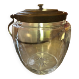 Engraved Crystal Cookie Jar