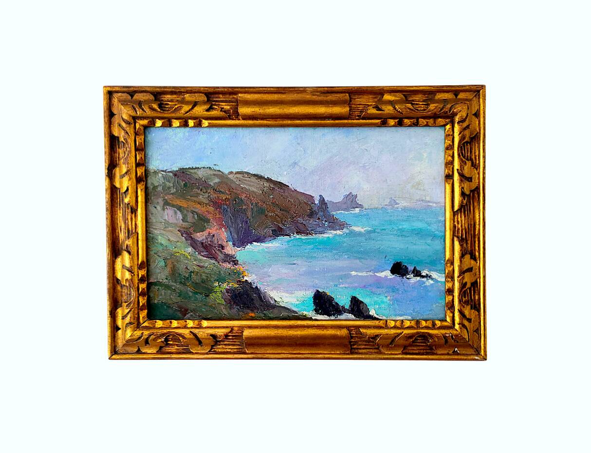Tableau louise-yvonne salonne (1903-1990) – oil on canvas, porspoder 1934