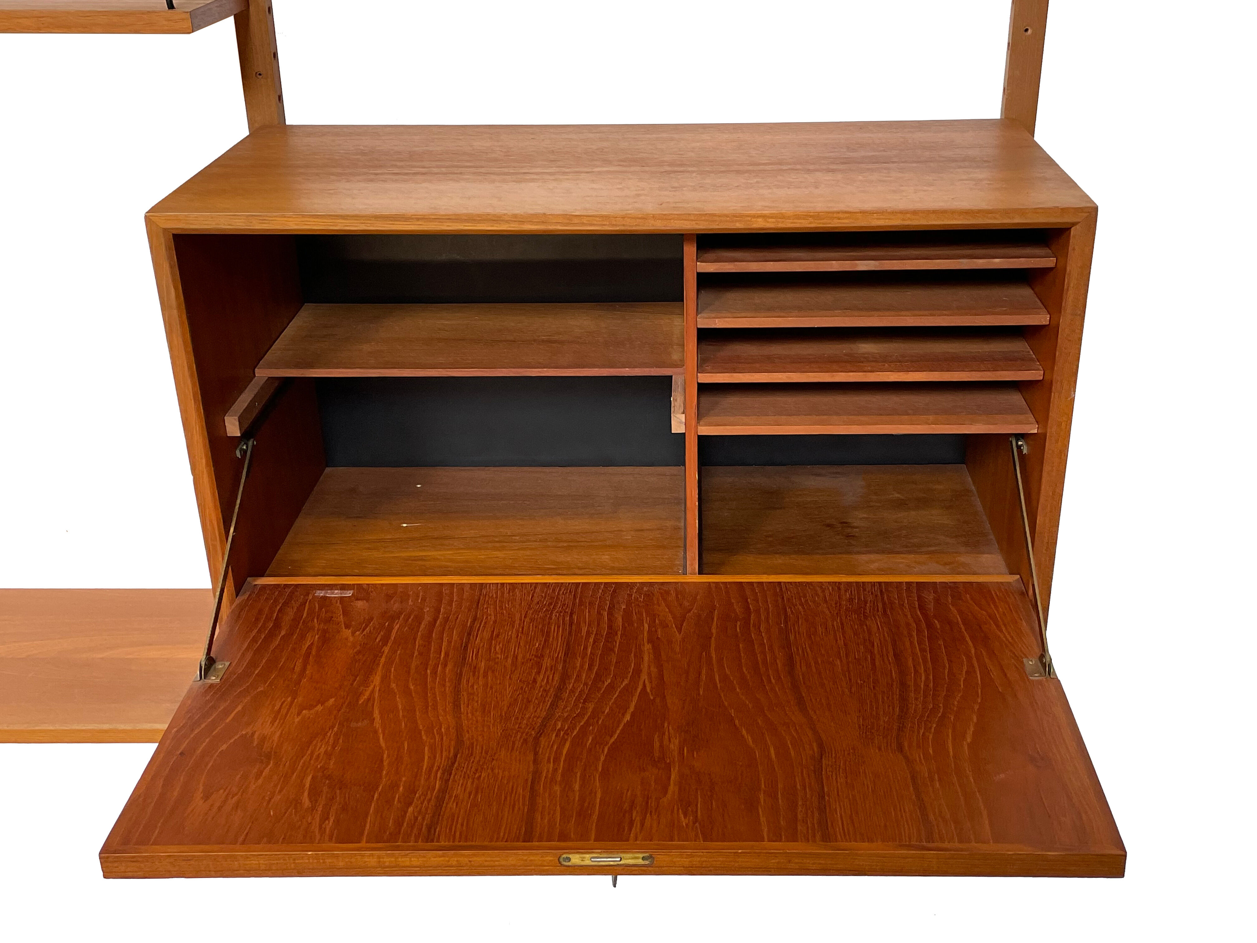 Vintage Poul Cadovius Royal System wall system wall unit