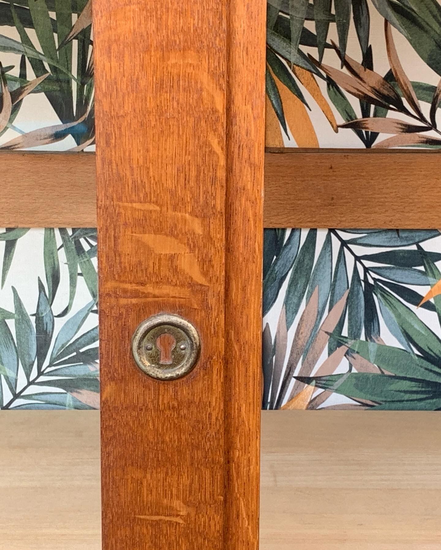 Glass cabinet from a primary school, 1950.