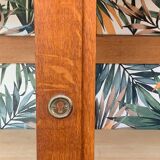 Armoire vitrée d’école primaire 1950