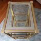 Small side table / End table in Hollywood Regency style