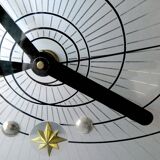 Pendulum wall clock Trophy ORTF, creation Hourriez ATO