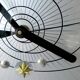 Pendulum wall clock Trophy ORTF, creation Hourriez ATO