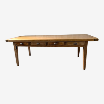 Table de ferme 230x85 cm vintage