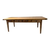 Table de ferme 230x85 cm vintage