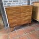 Vintage chest of drawers from the 60s in oak
