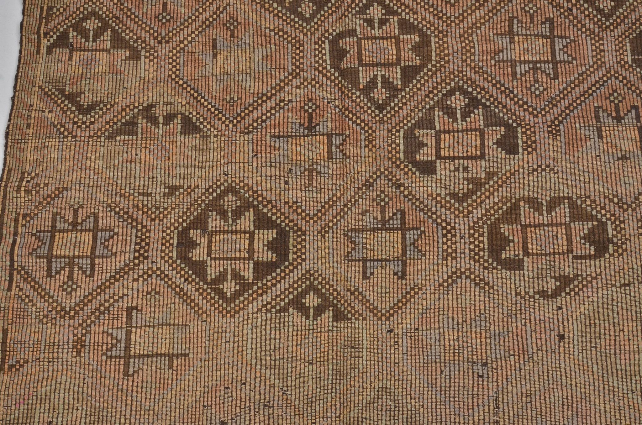 Tapis kilim anatolien vintage Oushak sku c27