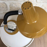 Vintage lamp, mustard