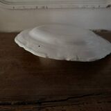 18th-century Moustiers earthenware plate with floral decoration