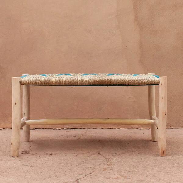 Contemporary Moroccan bench