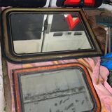 Stripped vanity unit or dressing table