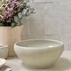 Stoneware salad bowl