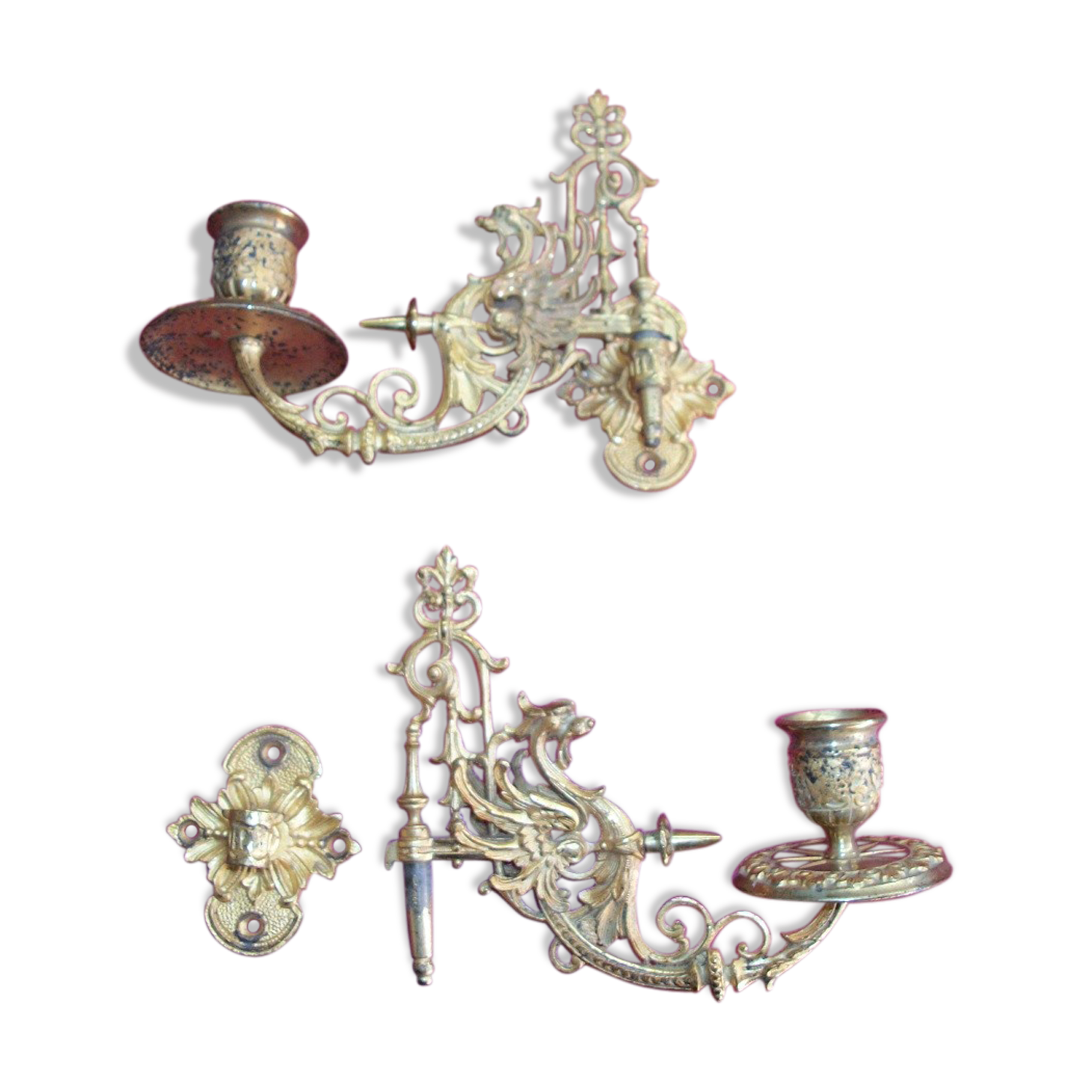 Pair of piano sconces