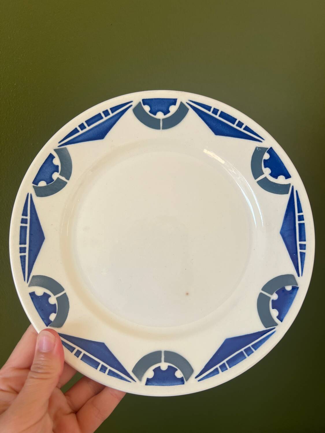 Badonvillier dessert plate