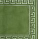 Green embroidered Greek placemats