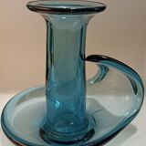 Blue candlestick