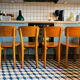 Set of 4 indestructible bistro chairs Elf