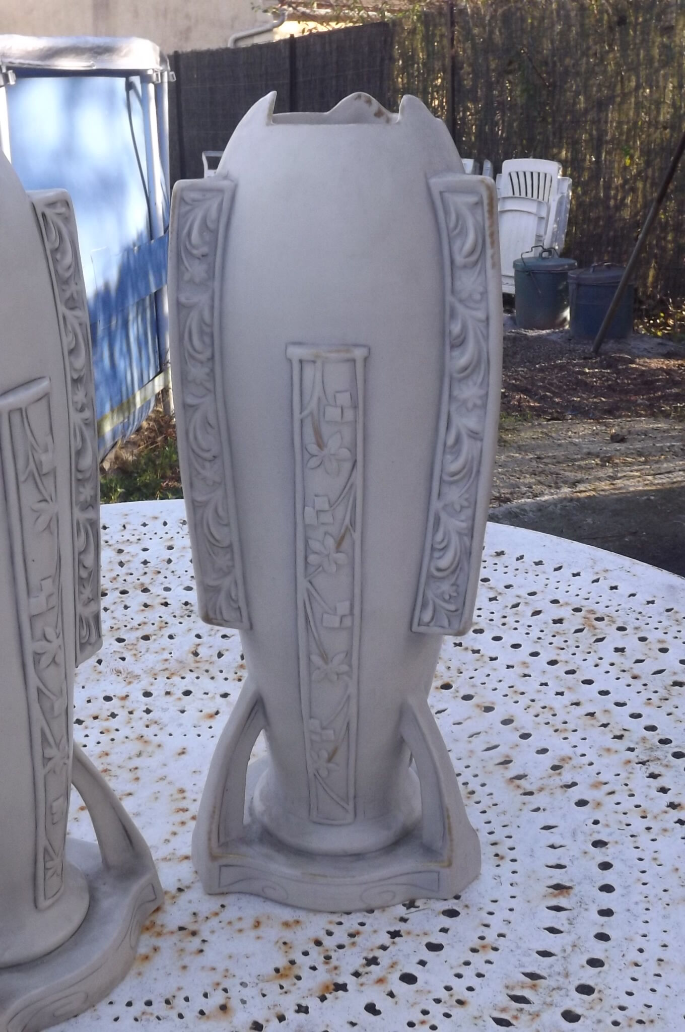 Paire de vases Art-deco Royal Dux