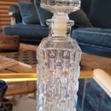 60's glass decanter