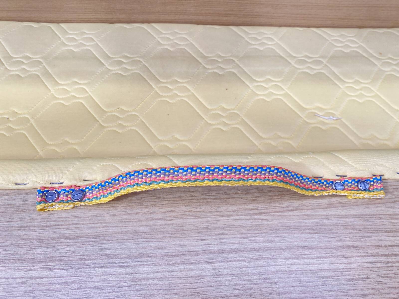 Canapé pliant rembourré du milieu du siècle, années 1970, Europe centrale