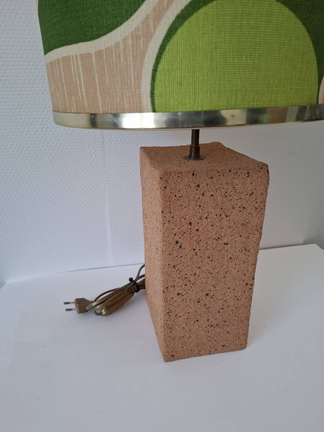 Lampe en céramique 70's