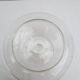 Bonbonnière sur pied  avec couvercle en verre transparent