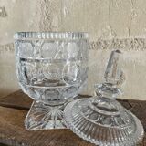 Crystal sugar bowl or candy bowl