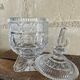 Sugar bowl or candy dish in crystal