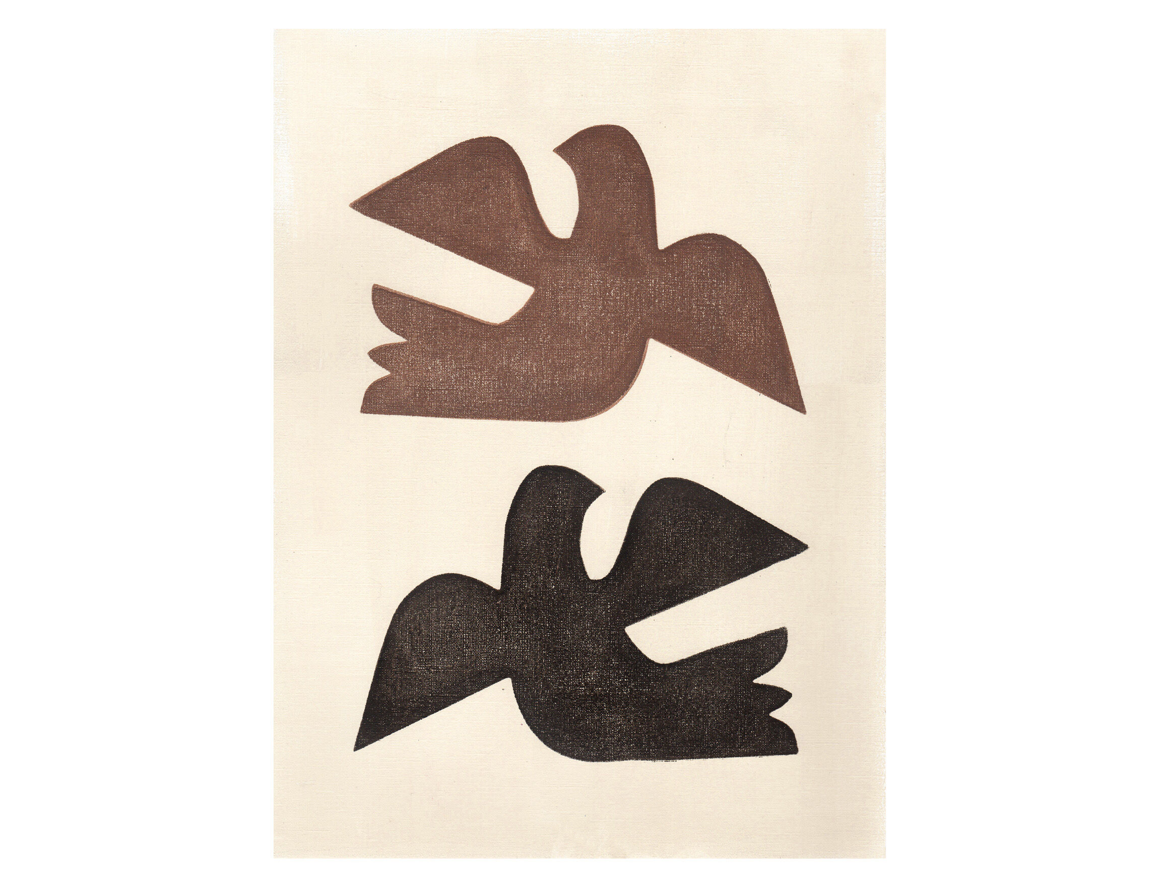 Painting Birds -30x40cm- signed Eawy