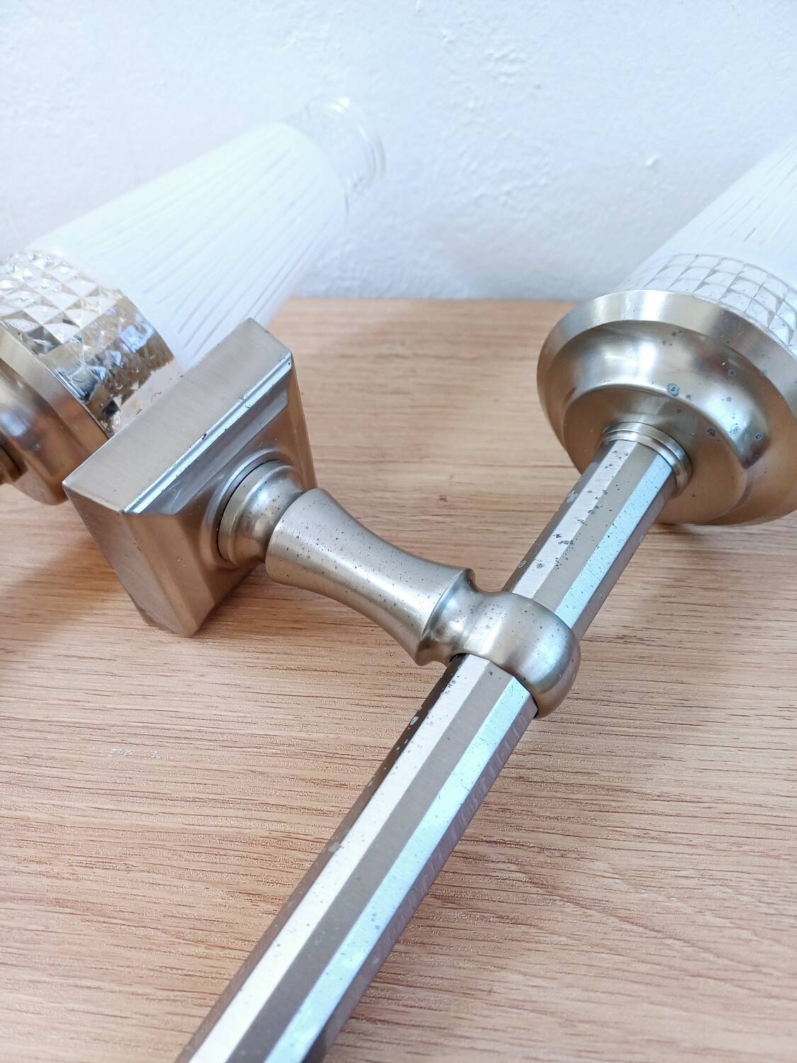 Paire d'appliques murales des années 1950