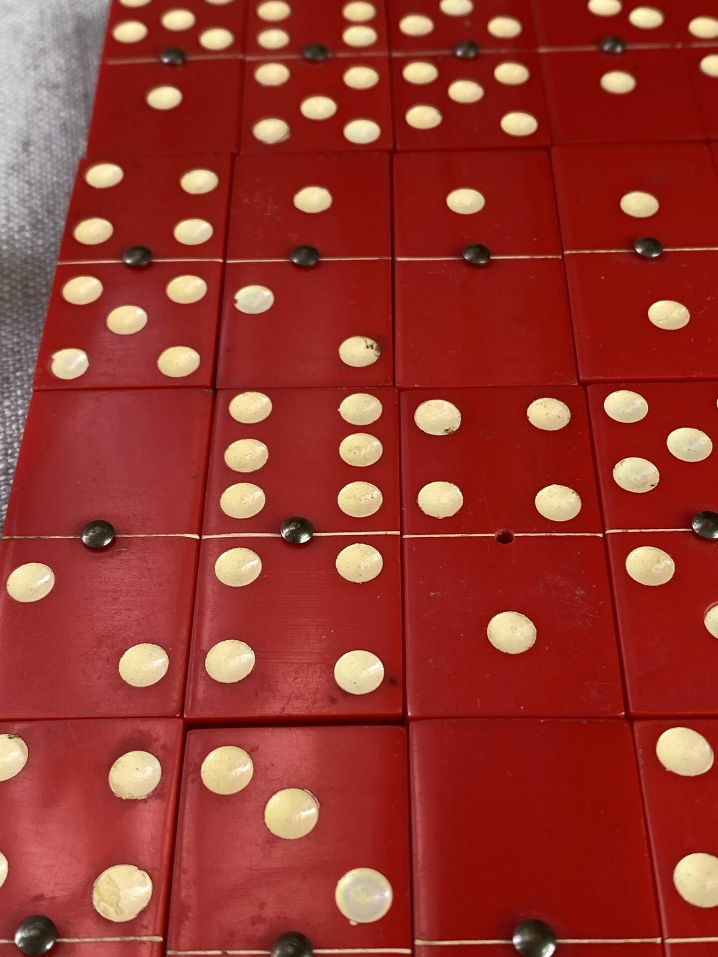 Bakelite domino set, 1930s