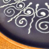 Mid-century ceramic wall plaque, 1960s