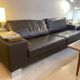 "Bahia" sofa BoConcept brown leather, 2016