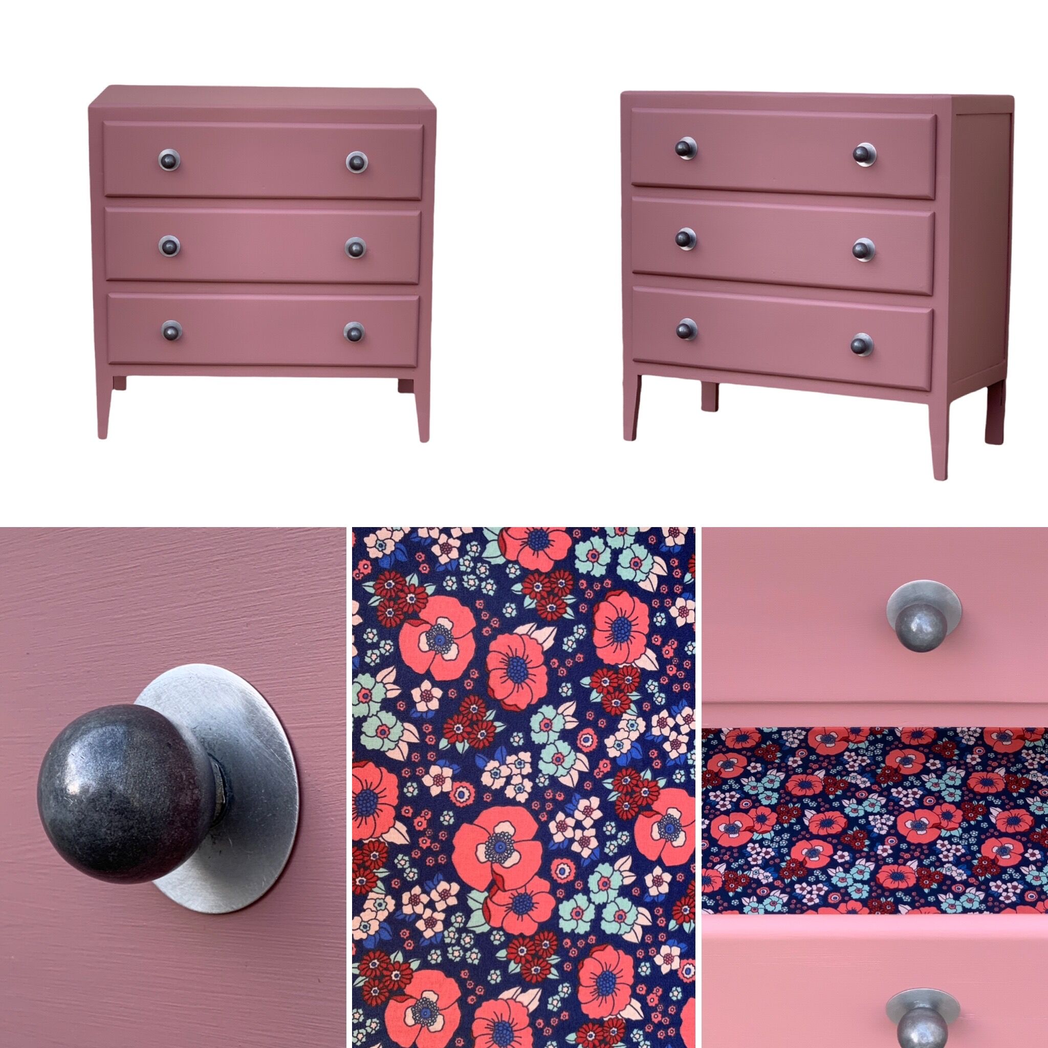 Vintage chest of drawers 1950
