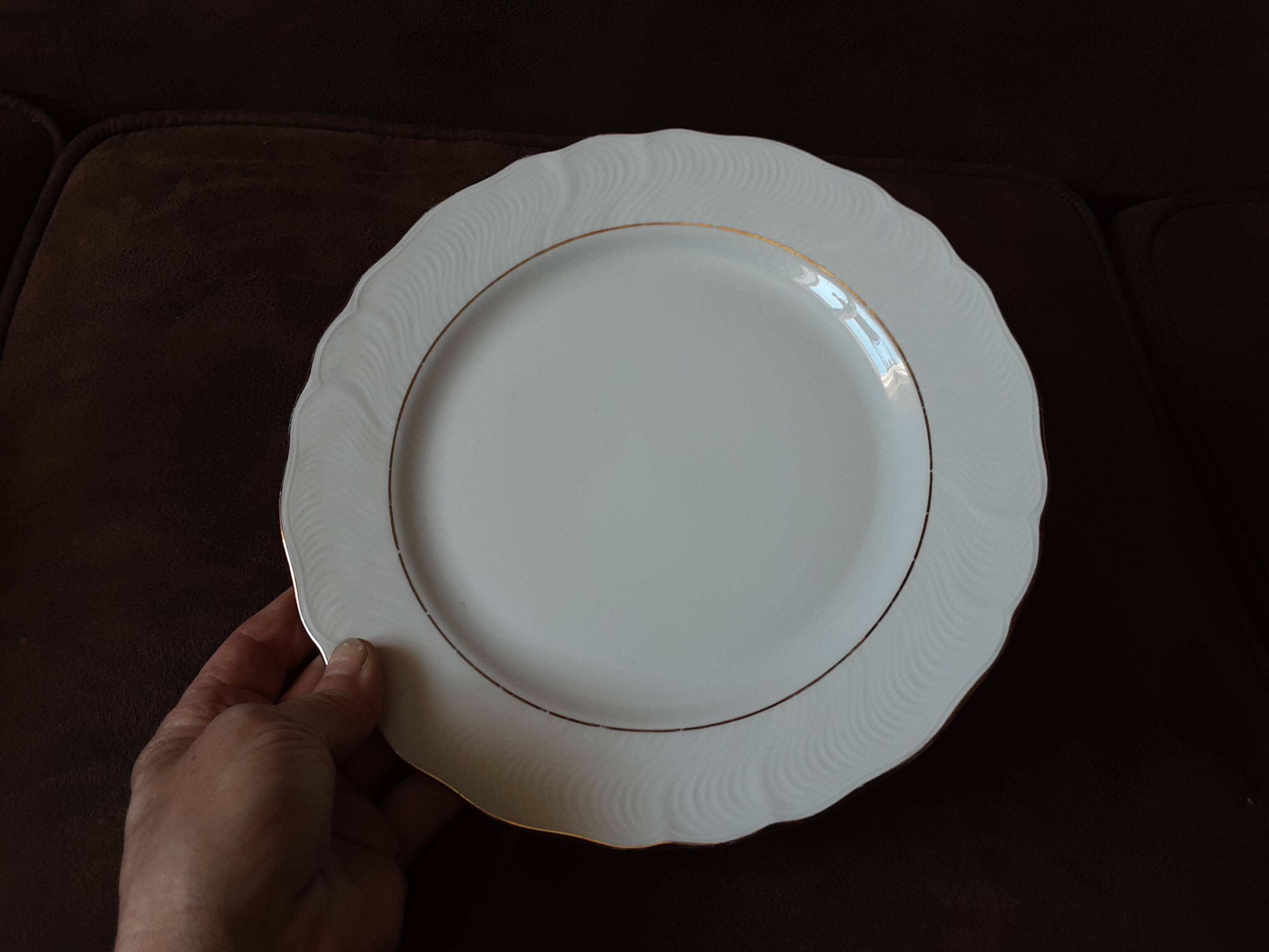 Set of 6 Italian Tognana dinner plates