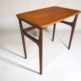 Scandinavian side table in vintage teak Sweden 1960s