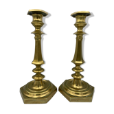 Pair of candle holders