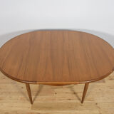Mid-century round teak fresco dining table from G-Plan, United Kingdom, 1960s