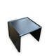 Table basse noire en bois par Peter Ghycz, Horn collection